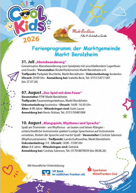 Ferienprogramm 2026